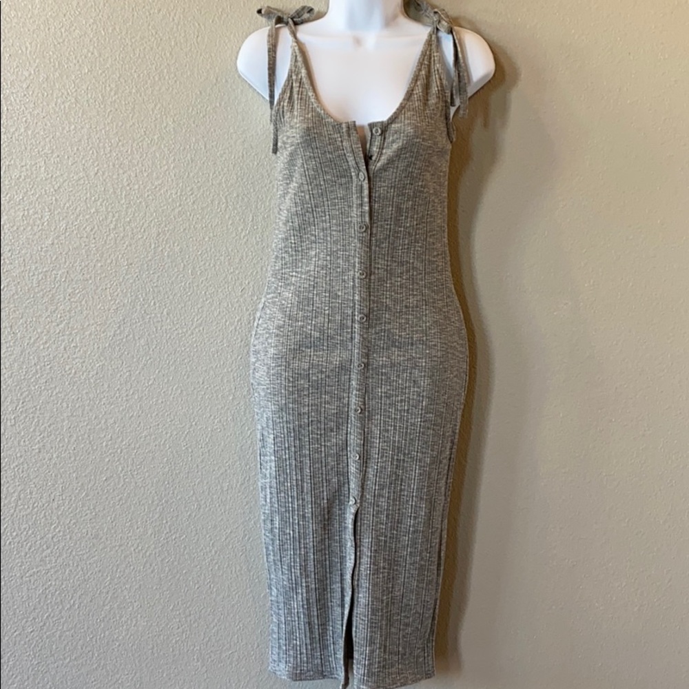 GB gray dress